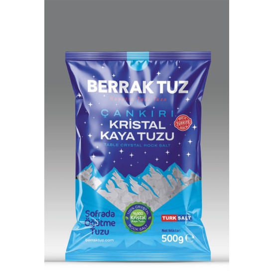 Sofrada Öğütme Çankırı Kristal Kaya Tuzu 500gr X 60 paket