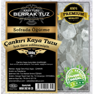1kg Granül Çankırı Kristal Kaya Tuzu 84 Mineralli 500gr X2 paket