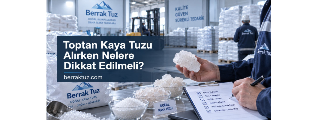 Toptan Kaya Tuzu Alırken Nelere Dikkat Edilmeli? Toptan Kaya Tuzu Alırken Nelere Dikkat Edilmeli?