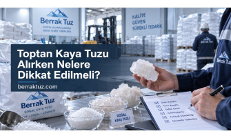 Toptan Kaya Tuzu Alırken Nelere Dikkat Edilmeli?