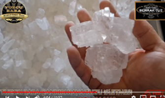 Çankırı Tuz Mağarasından Kaya Tuzu Nasıl Çıkartılır?